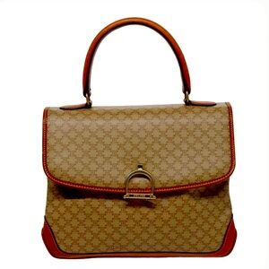 *EXCELLENT CONDITION* Preloved Celine Macadam Top Handle Bag